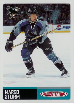 #108 Marco Sturm - San Jose Sharks - 2002-03 Topps Total Hockey