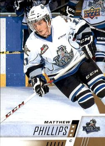 #108 Matthew Phillips - Victoria Royals - 2017-18 Upper Deck CHL Hockey