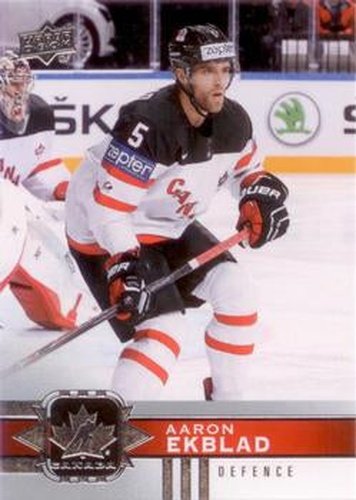 #108 Aaron Ekblad - Canada - 2017-18 Upper Deck Canadian Tire Team Canada Hockey