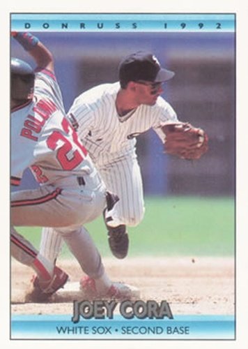 #108 Joey Cora - Chicago White Sox - 1992 Donruss Baseball
