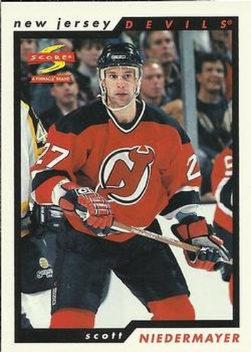 #108 Scott Niedermayer - New Jersey Devils - 1996-97 Score Hockey