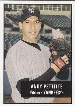 #108 Andy Pettitte - New York Yankees - 2003 Bowman Heritage Baseball