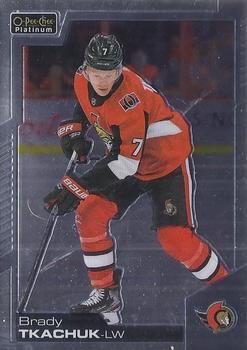 #108 Brady Tkachuk - Ottawa Senators - 2020-21 O-Pee-Chee Platinum Hockey