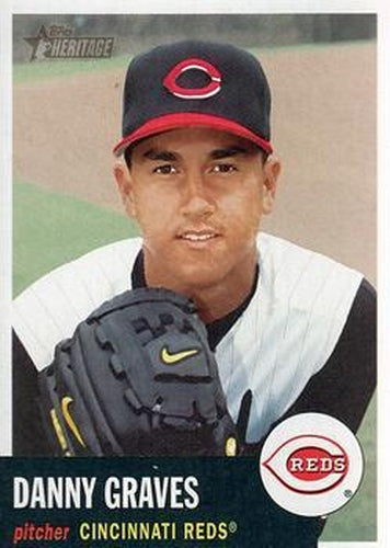 #108 Danny Graves - Cincinnati Reds - 2002 Topps Heritage Baseball