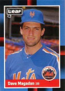 #108 Dave Magadan - New York Mets - 1988 Leaf Baseball