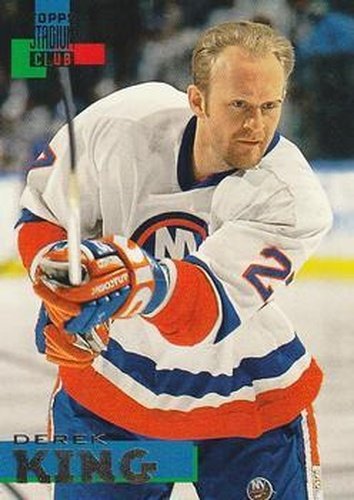 #108 Derek King - New York Islanders - 1994-95 Stadium Club Hockey