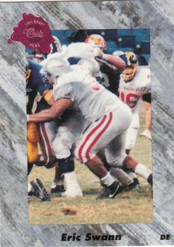 #108 Eric Swann - Phoenix Cardinals - 1991 Classic Four Sport