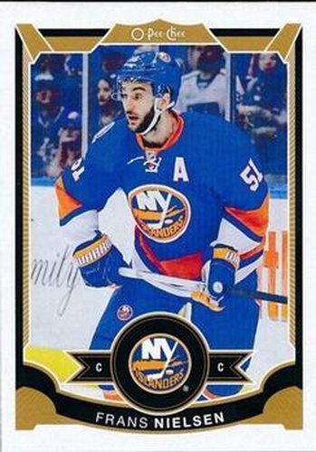 #108 Frans Nielsen - New York Islanders - 2015-16 O-Pee-Chee Hockey
