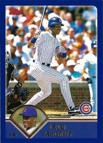 #108 Fred McGriff - Chicago Cubs - 2003 Topps Baseball