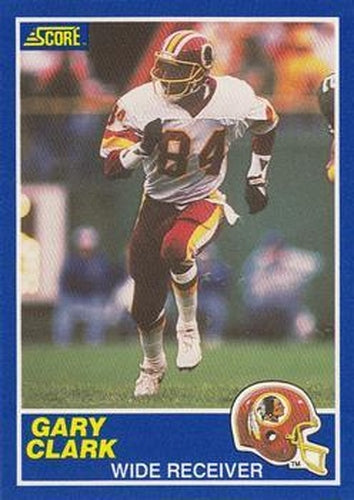 #108 Gary Clark - Washington Redskins - 1989 Score Football