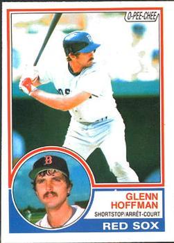 #108 Glenn Hoffman - Boston Red Sox - 1983 O-Pee-Chee Baseball