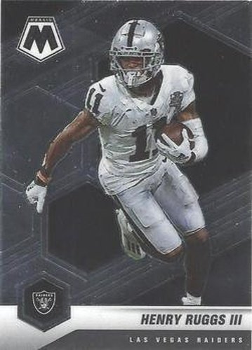 #108 Henry Ruggs III - Las Vegas Raiders - 2021 Panini Mosaic Football