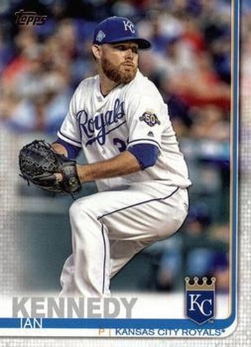 #108 Ian Kennedy - Kansas City Royals - 2019 Topps Baseball