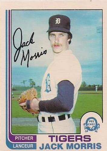 #108 Jack Morris - Detroit Tigers - 1982 O-Pee-Chee Baseball