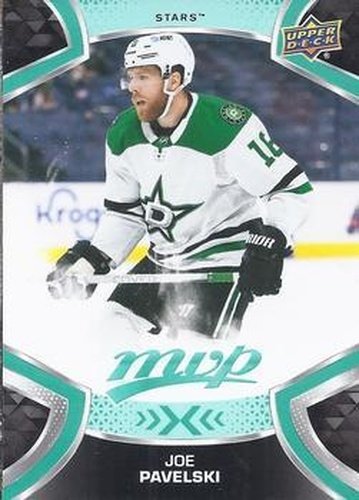 #108 Joe Pavelski - Dallas Stars - 2021-22 Upper Deck MVP Hockey