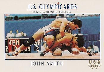 #108 John Smith - USA - 1992 Impel U.S. Olympic Hopefuls