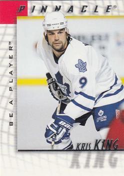 #108 Kris King - Toronto Maple Leafs - 1997-98 Pinnacle Be a Player Hockey