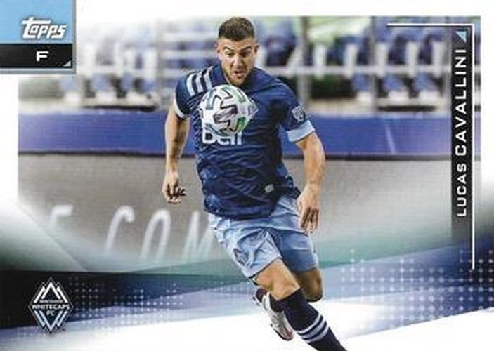 #108 Lucas Cavallini - Vancouver Whitecaps FC - 2021 Topps MLS Soccer