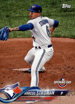 #108 Marcus Stroman - Toronto Blue Jays - 2018 Topps Opening Day Baseball