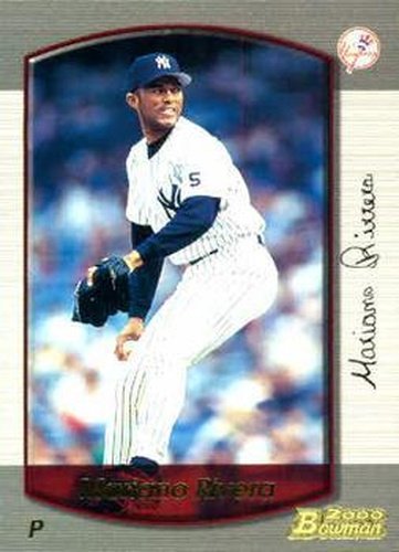 #108 Mariano Rivera - New York Yankees - 2000 Bowman Baseball