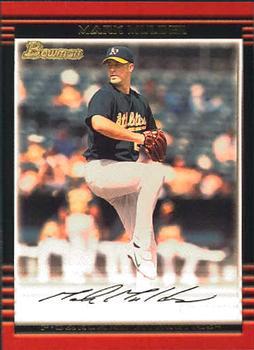 #108 Mark Mulder - Oakland Athletics - 2002 Bowman Baseball