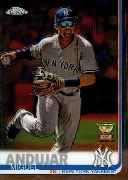 #108 Miguel Andujar - New York Yankees - 2019 Topps Chrome Baseball