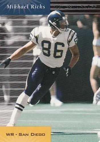 #108 Mikhael Ricks - San Diego Chargers - 1999 Donruss Football