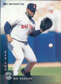 #108 Mo Vaughn - Boston Red Sox - 1997 Donruss Baseball