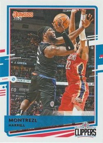 #108 Montrezl Harrell - Los Angeles Clippers - 2020-21 Donruss Basketball