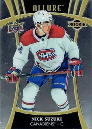 #108 Nick Suzuki - Montreal Canadiens - 2019-20 Upper Deck Allure Hockey