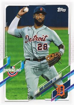 #108 Niko Goodrum - Detroit Tigers - 2021 Topps Opening Day Baseball