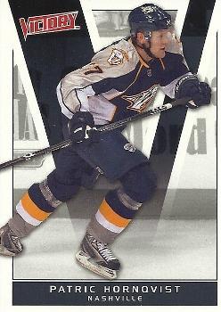 #108 Patric Hornqvist - Nashville Predators - 2010-11 Upper Deck Victory Hockey