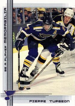 #108 Pierre Turgeon - St. Louis Blues - 2000-01 Be a Player Memorabilia Hockey