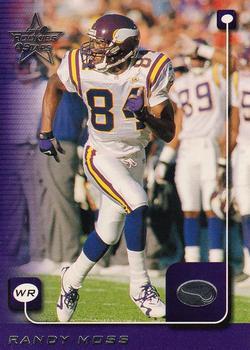 #108 Randy Moss - Minnesota Vikings - 1999 Leaf Rookies & Stars Football