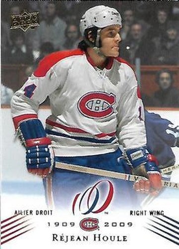 #108 Rejean Houle - Montreal Canadiens - 2008-09 Upper Deck Montreal Canadiens Centennial Hockey