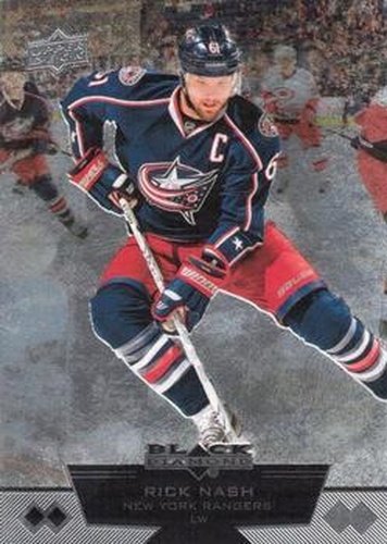 #108 Rick Nash - New York Rangers - 2012-13 Upper Deck Black Diamond Hockey
