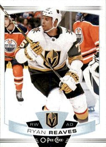 #108 Ryan Reaves - Vegas Golden Knights - 2019-20 O-Pee-Chee Hockey