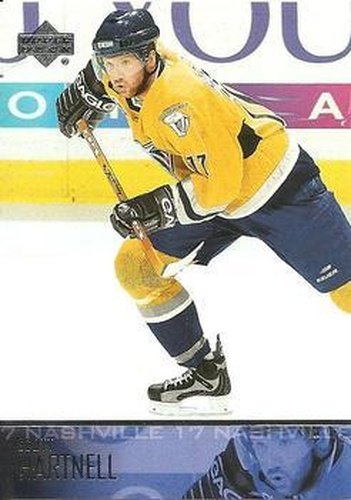 #108 Scott Hartnell - Nashville Predators - 2003-04 Upper Deck Hockey