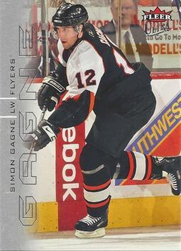 #108 Simon Gagne - Philadelphia Flyers - 2009-10 Ultra Hockey