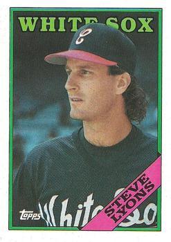 #108 Steve Lyons - Chicago White Sox - 1988 Topps Baseball
