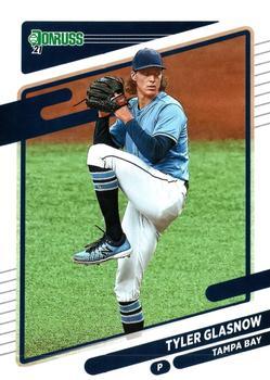 #108 Tyler Glasnow - Tampa Bay Rays - 2021 Donruss Baseball