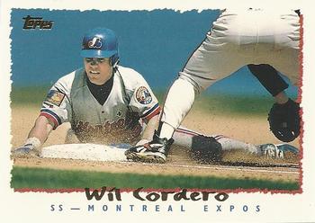 #108 Wil Cordero - Montreal Expos - 1995 Topps Baseball