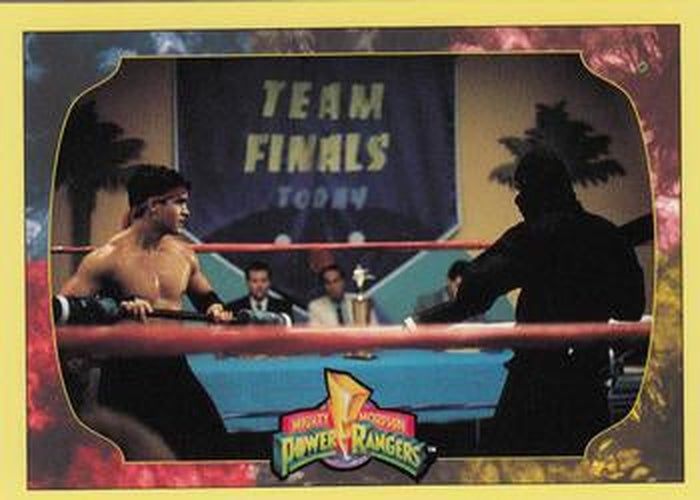 #108 Ninja Finals - 1994 Collect-A-Card Power Rangers