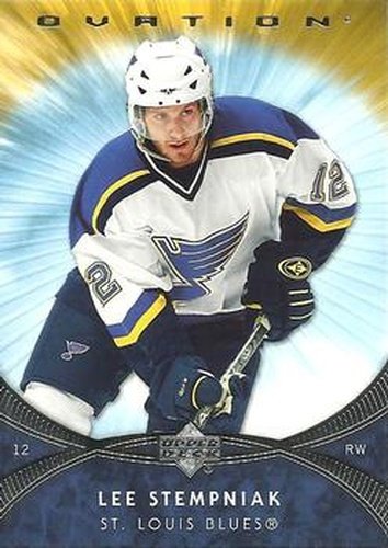 #108 Lee Stempniak - Lee Stempniak - 2007-08 Upper Deck Ovation Hockey