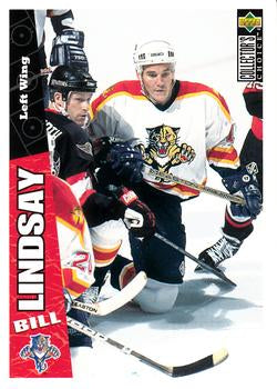 #108 Bill Lindsay - Florida Panthers - 1996-97 Collector's Choice Hockey