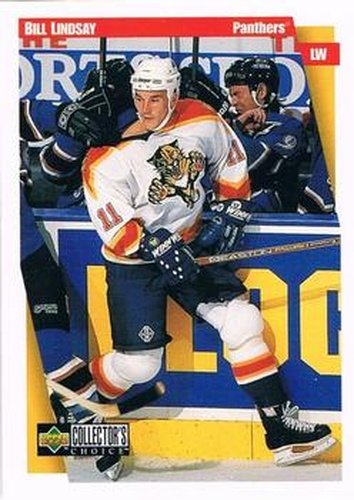 #108 Bill Lindsay - Florida Panthers - 1997-98 Collector's Choice Hockey