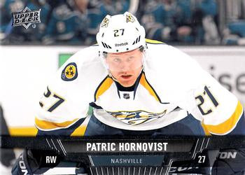 #108 Patric Hornqvist - Nashville Predators - 2013-14 Upper Deck Hockey