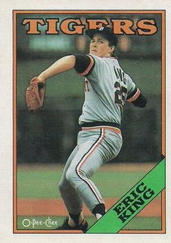 #108 Eric King - Detroit Tigers - 1988 O-Pee-Chee Baseball