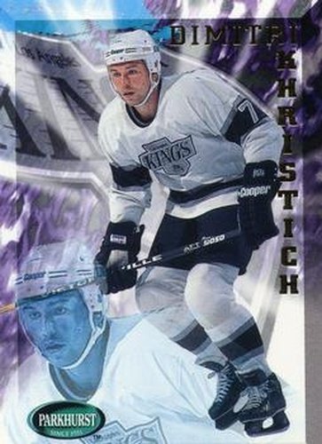 #108 Dmitri Khristich - Los Angeles Kings - 1995-96 Parkhurst International Hockey