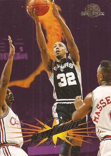 #108 Sean Elliott - San Antonio Spurs - 1995-96 SkyBox Premium Basketball